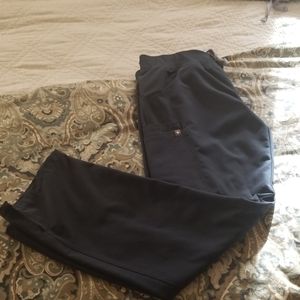 FIGS Kade scrub pants in Dark Harbor
